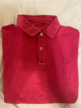 Pull&Bear Bright Red Polo Shirt